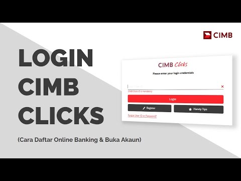 Cara Daftar CIMB Clicks Login Online Banking