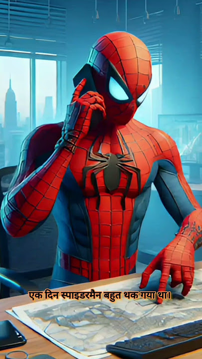 Avengers Masti। Spiderman and Hulk fight for Pizza। Short Video