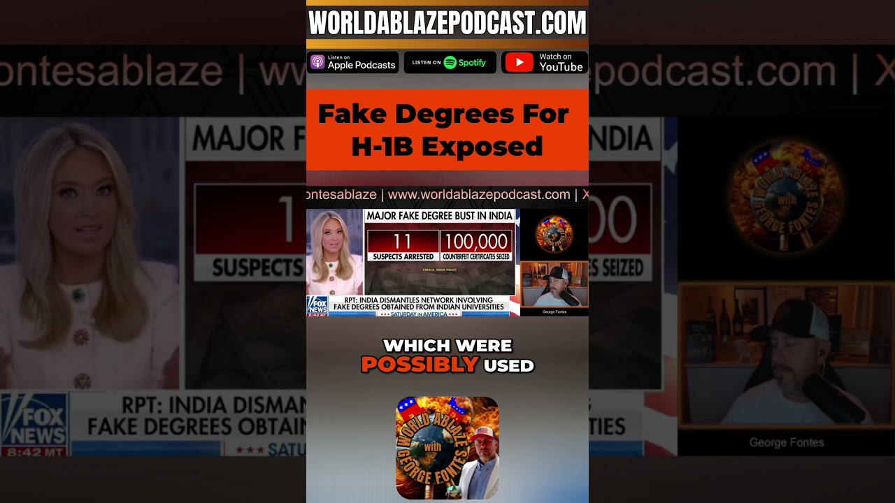 Fake University Degree Ring for H 1B Visas Exposed