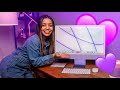 Purple M1 iMac Unboxing + first look! 💜