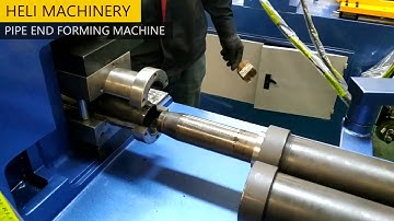 hydraulic autoamtic pipe end forming machine/pipe end expanding machine made in China