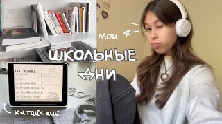 мои школьные продуктивные дни🖇️/ китайский, танцы и учеба в 10 graade