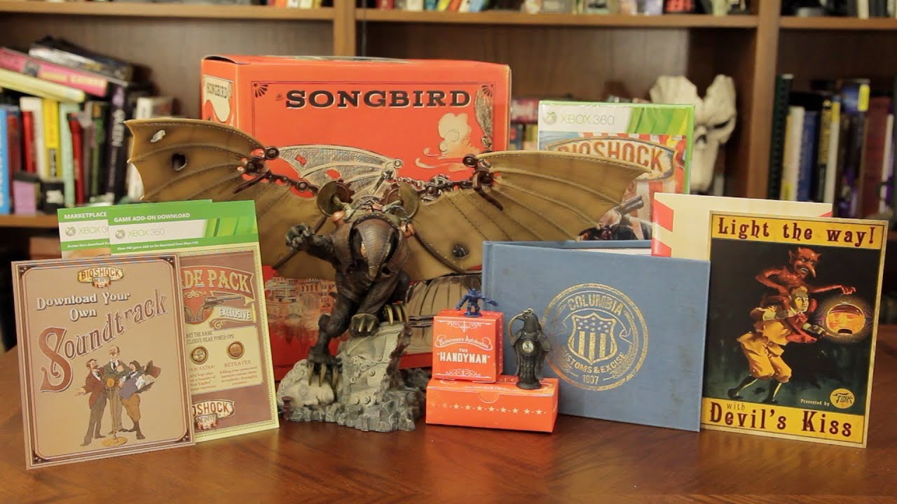 Unboxing Bioshock Infinite Ultimate Songbird Edition Youtube