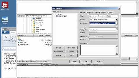 Setting Up and Accessing Your FTP Account