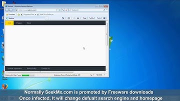 How to remove SeekMx.com redirect from IE/Chrome/Firefox