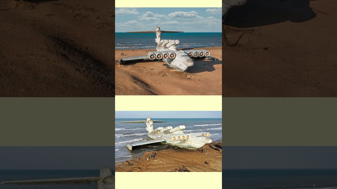 ⁣The Caspian Sea Monster: The Story of Ekranoplan #ekranoplan #russia