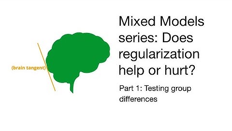 6 Can the regularization in mixed models be problematic?