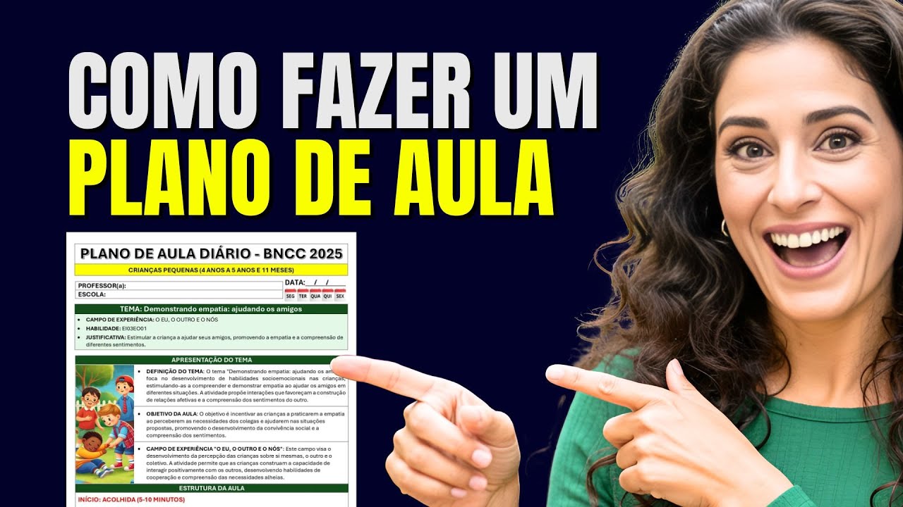COMO FAZER UM PLANO DE AULA DE ACORDO COM A BNCC | PLANO DE AULA ...