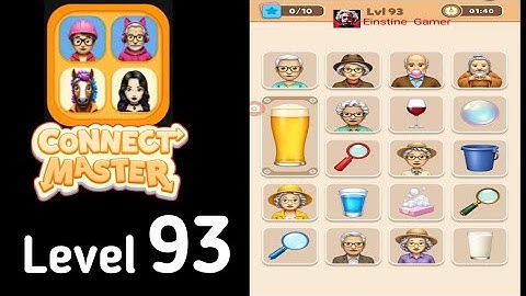 Connect Master Match Puzzle level 93 Guide Walkthrough Solution