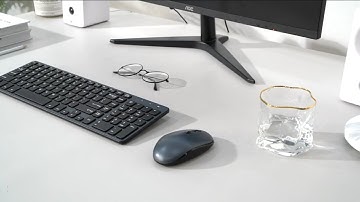 Seenda Ultra Slim Ergonomic Wireless Keyboard and Mouse Combo for Windows