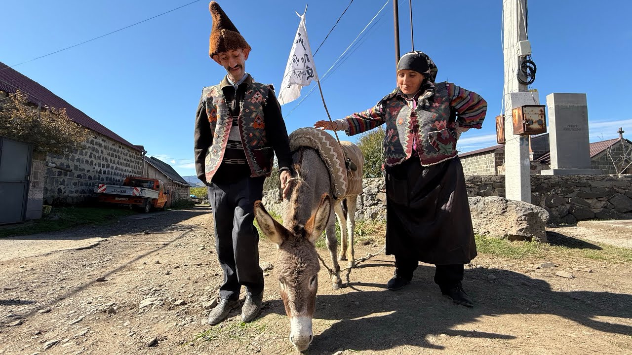 Նազարի նոր էշը՝ Նանոն, պճնված Ուստիանն ու ծնունդի կոշիկները 4K