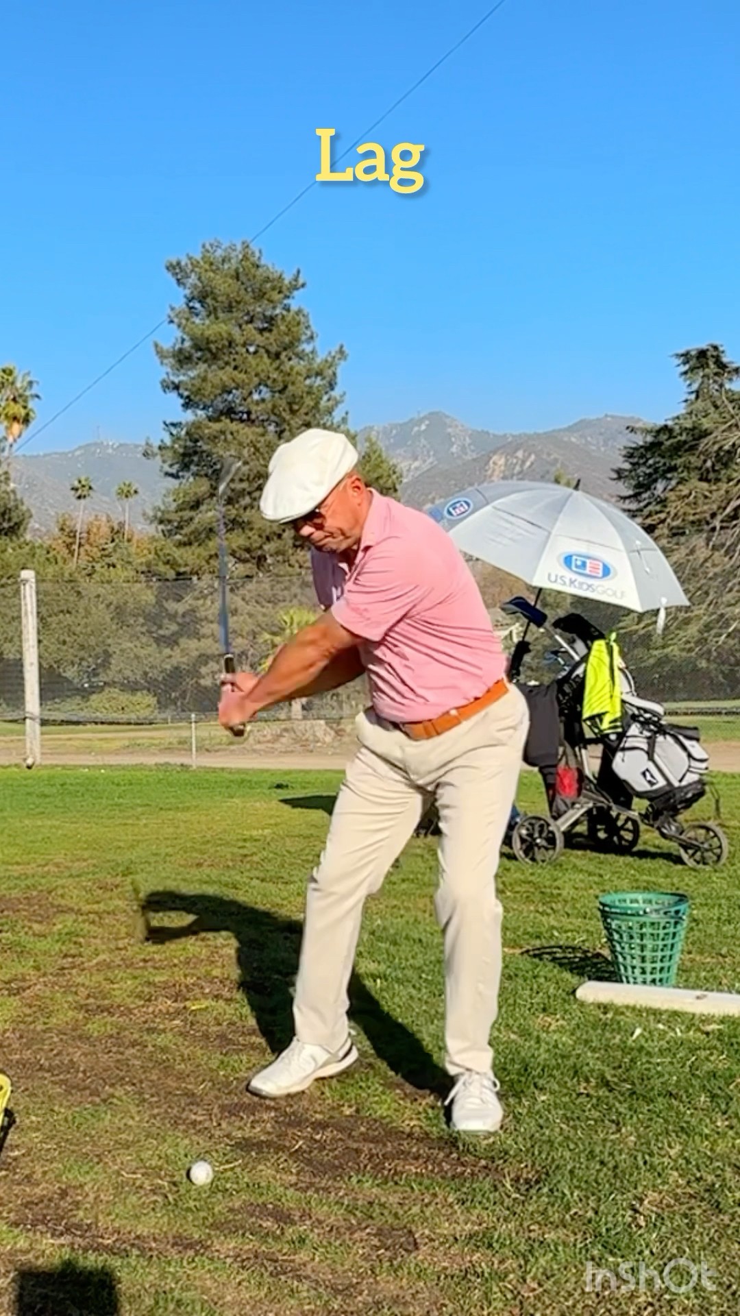 Generally speaking, lag is the unloading of the wrists into the ball. #golf #golftips #miracleswing