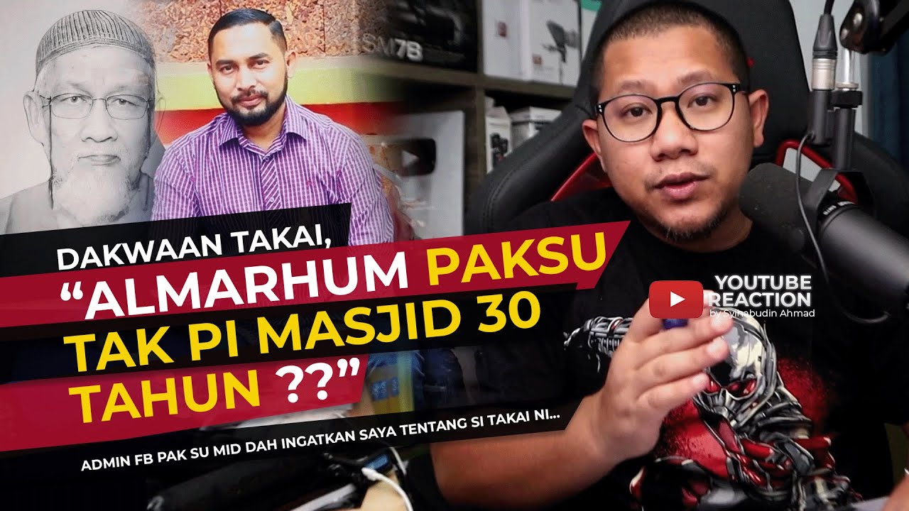 #394 Pak Su Mid tak Solat di Masjid 30 tahun? Tak Solat Jumaat?! Hentikanlah Sebut Hal Tak Elok Ni.