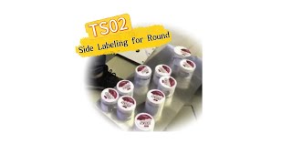 Square bottle labeling machine