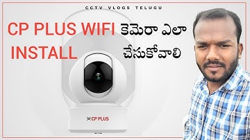 How to Install CP PLUS WIFI CP-E25A TELUGU