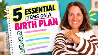 5 Things Every Birth Plan Should Include