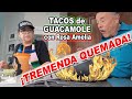 ¡TREMENDA QUEMADA! TACOS de  GUACAMOLE con Rosa Amelia | Pedro Rivera