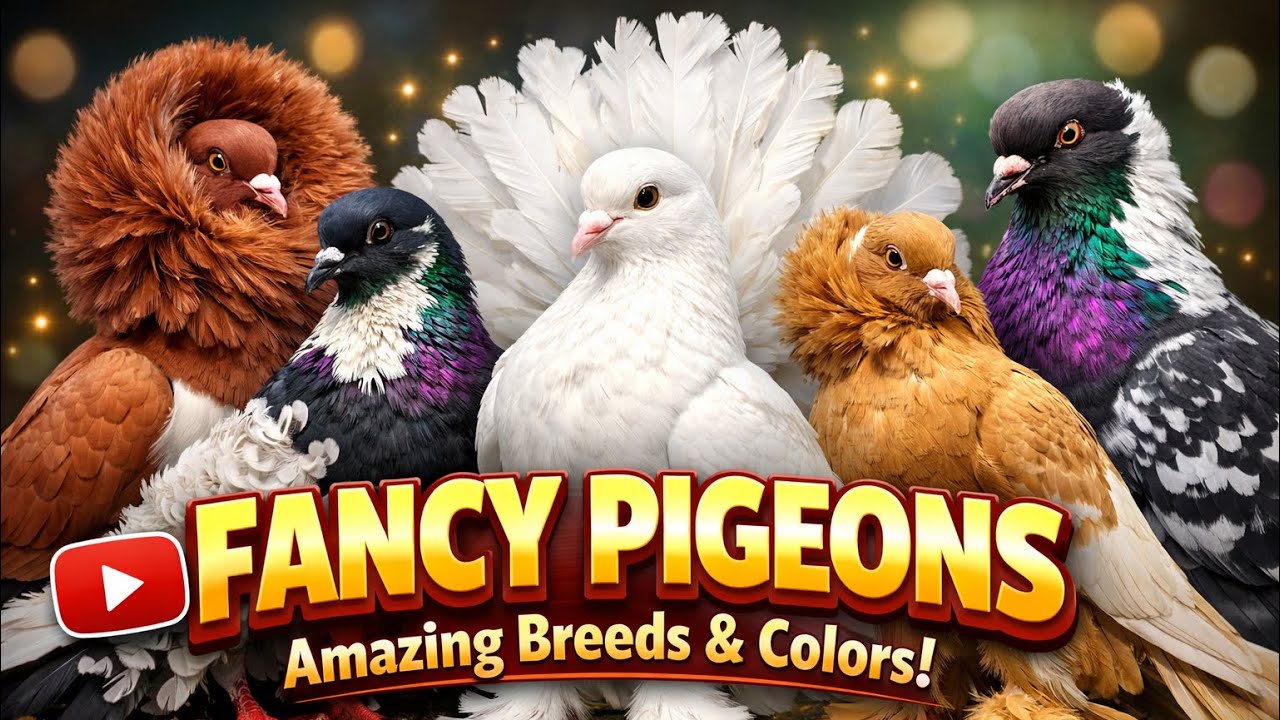 Duniya ke Sabse Khoobsurat Fancy Pigeons 🕊️ Best Fancy Pigeons for Loft & Show
