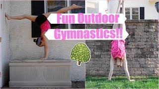 Fun Outdoor Gymnastics