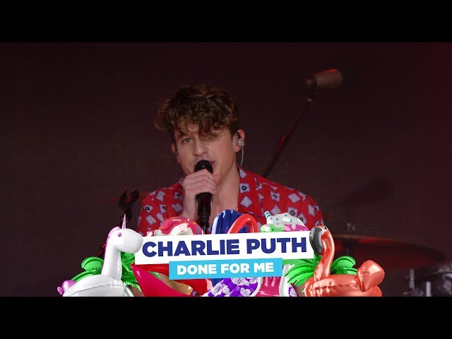 Charlie Puth - ‘Done For Me’ (live at Capital’s Summertime Ball 2018) class=