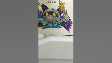 How to draw meta knight