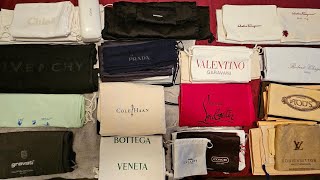 Ultimate Luxury Designer Haul: Gucci, Louis Vuitton, Chanel Dust Bags Unboxed Shop Now