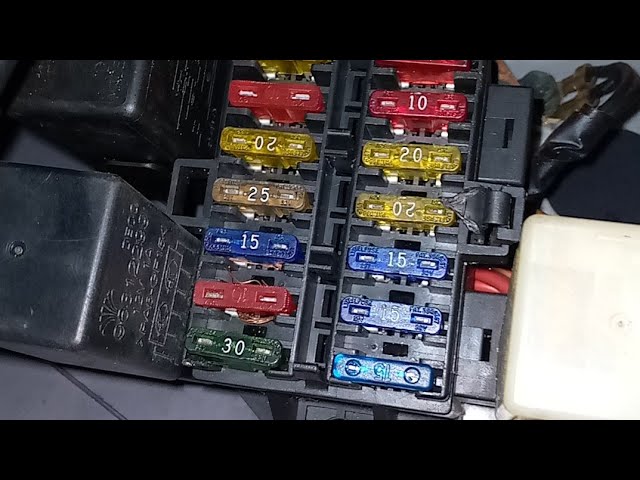 chevrolet matiz cigarette lighter fuse Fuse box diagram Daewoo (Chevrolet) Matiz relay with assignment and  locations