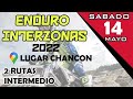 ENDURO INTERZONAS 14 MAYO RUTA