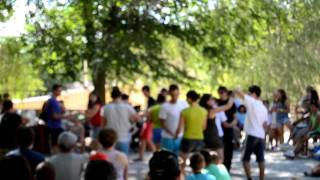 baile salsa campamento biar 2011