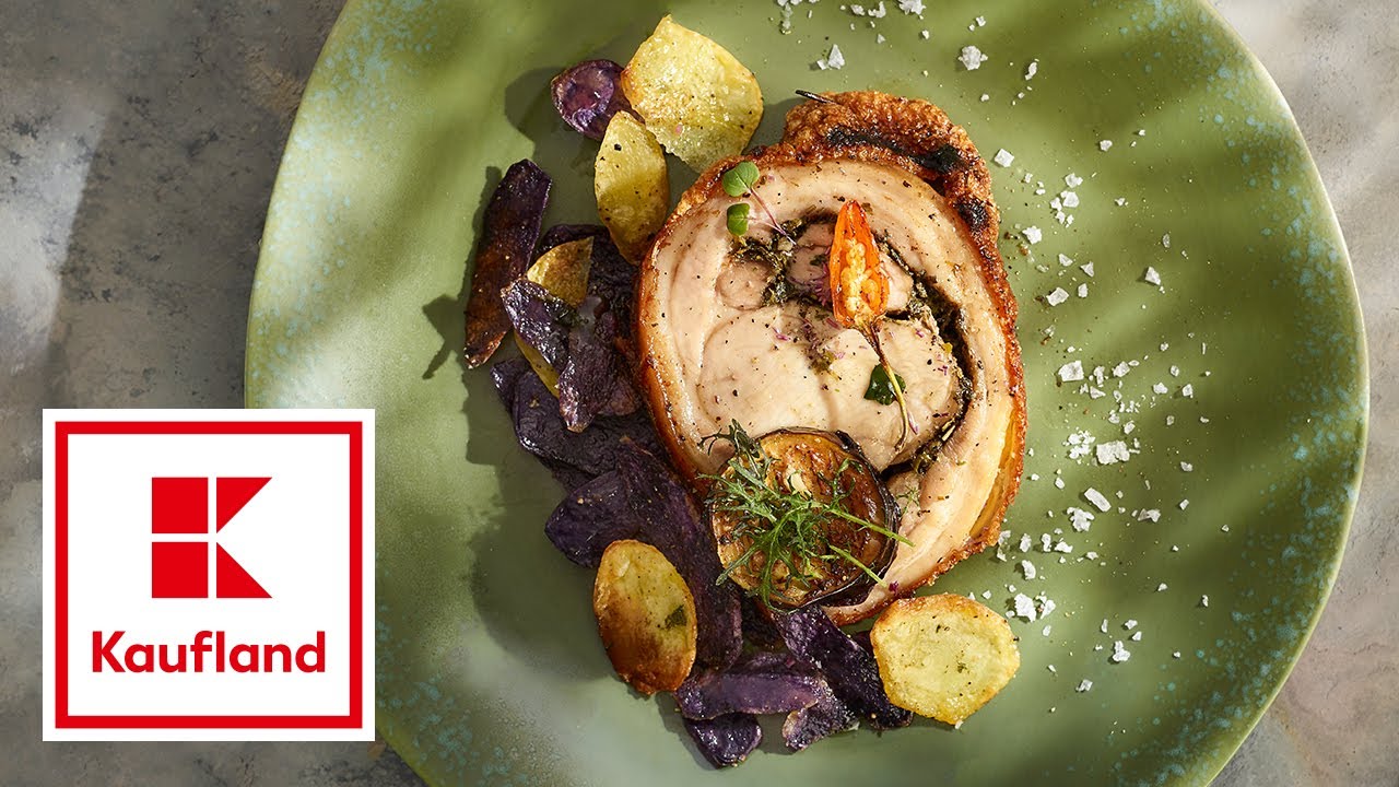 Ruladă de purcel „Pancetta” cu Foa’s fries Rețetă Kaufland by Chef