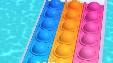 ! Pop It Run Game Max Levels New Update Android iOS Gameplay Walkthrough