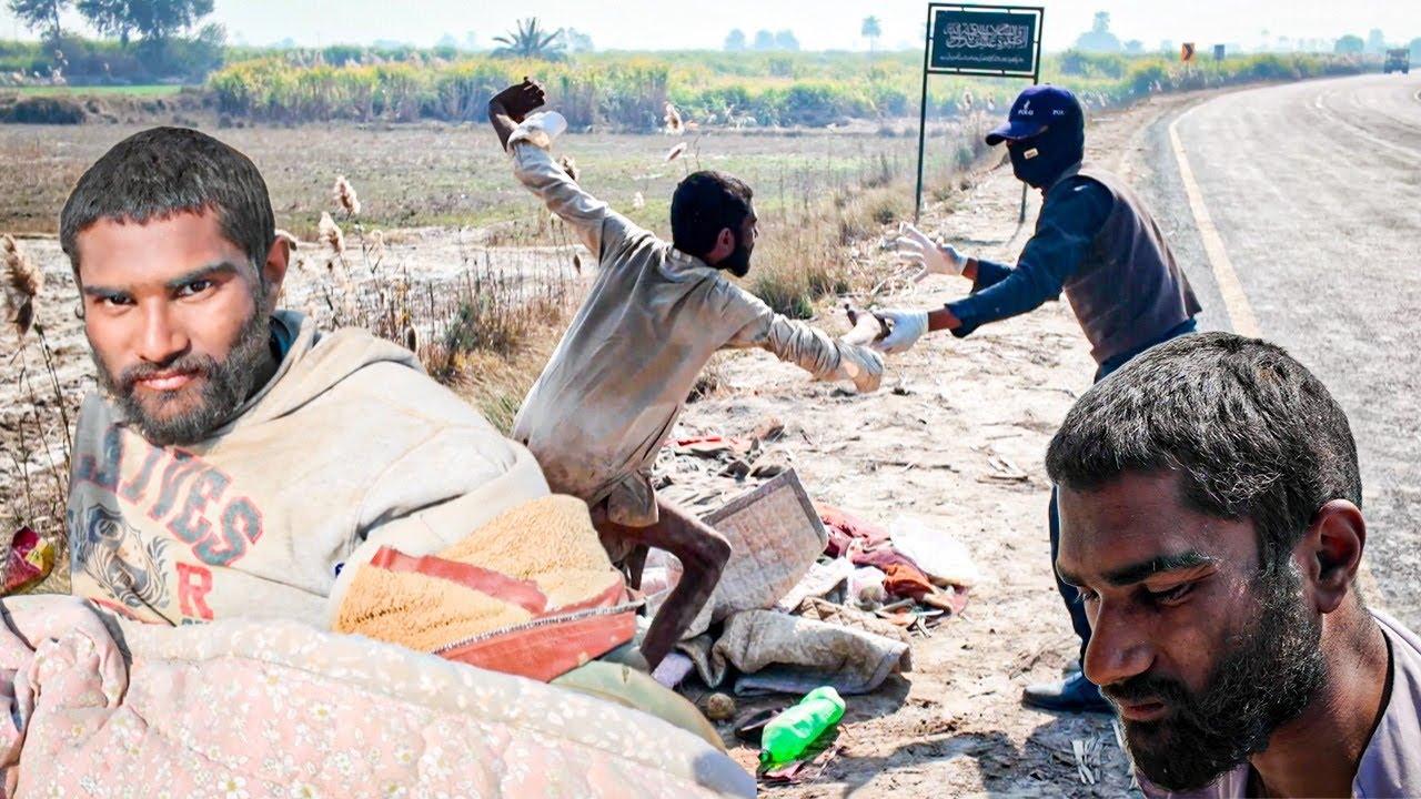 32-летнего бездомного спасли на обочине дороги | Невероятное преображение