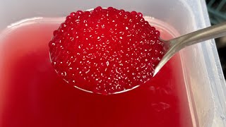 Easiest and fastest way to cook tapioca pearls for tri color