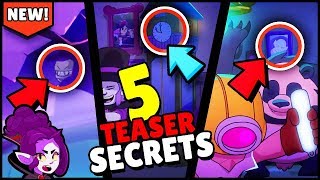 NEW BRAWLER and SKINS for Halloween!? 5 THINGS YOU MISSED in Brawl Stars Update Teaser!