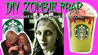How to Make a STARBUCKS *ZOMBIE*💀💀 FRAPPUCCINO I DIY I How to Cook Craft & Cake It
