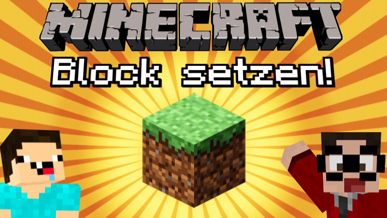 Minecraft Tutorial: Block setzen - YouTube
