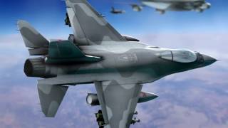 Air Force One Down (Jetstrike, Element 3D) Test