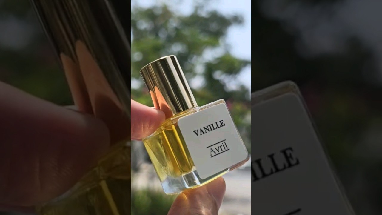 VANILLE botanical perfume made with vanilla essential oil for vanilla lovers 