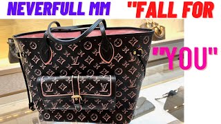 Louis Vuitton Fall For You Black Monogram Neverfull MM – Madison Avenue  Couture