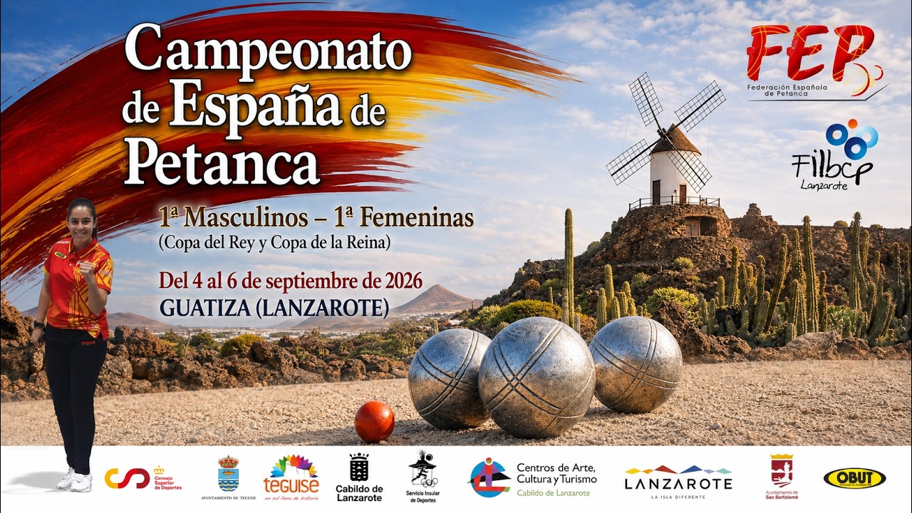 Miniature : CAMPEONATO DE ESPAÑA TRIPLETAS 1ª MASC Y FEM. LANZAROTE. Sábado mañana.