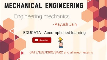 GATE (Mechanical) | Engineering mechanics -17 | Lami
