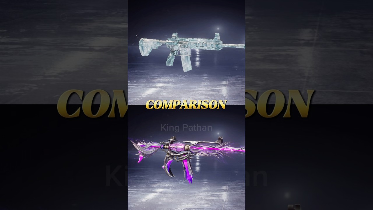 🥶 Glacier - M416 vs Shinobi Kami - M416 Comparison 