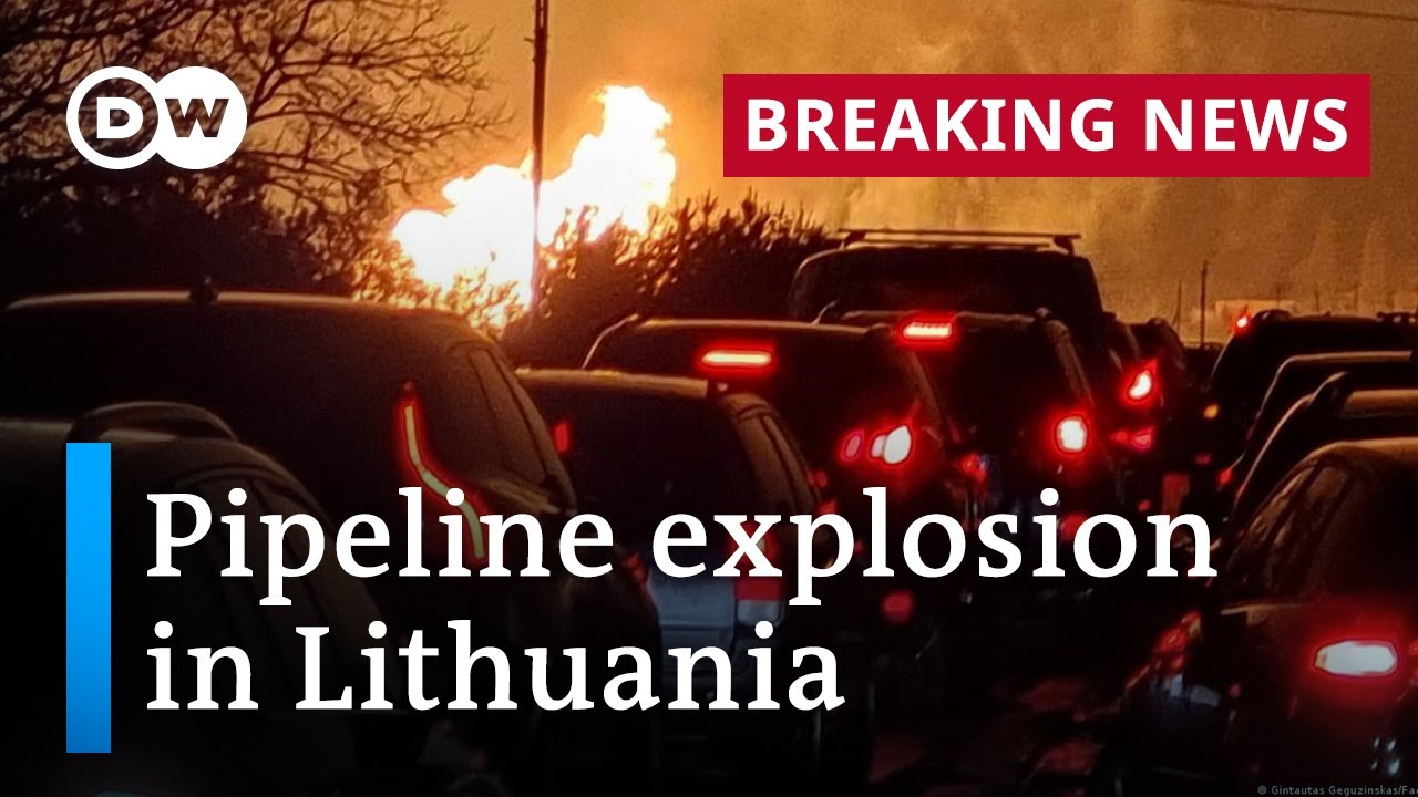 Film backdrop image for Lithuania gas pipeline explodes, nearby village evacuated (2023)