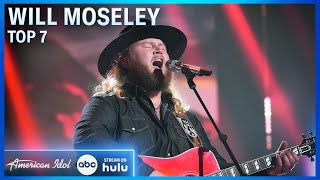 Will Moseley Channels Johnny Cash With 'Folsom Prison Blues' - American Idol 2024