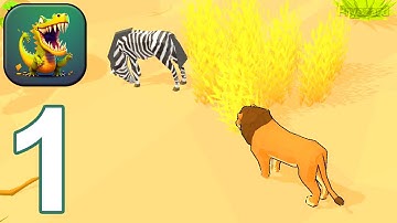 Animal Wildlife - Gameplay Walkthrough Part 1 Crocodile (iOS, Android)