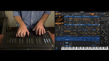 MPE Synth Brass, ROLI Seaboard RISE 25, Surge XT #roli #seaboard #surge #mpe