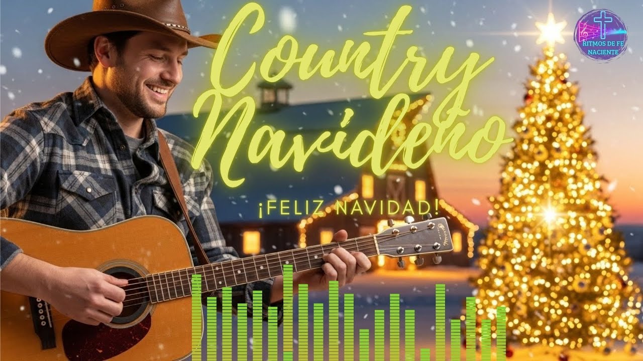 🎸 🎵🙌Country Christmas Songs  2025❄️🌟|VILLANCICOS COUNTRY EN ESPAÑOL🛷🎶