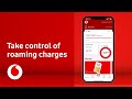 Take control of roaming charges  my vodafone app  vodafone uk