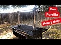 Como hacer un asador con PARRILLA HEAVY DUTY