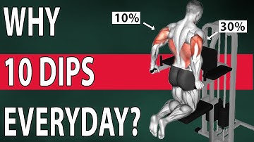 How 10 Dips Every Day Will Completely Transform Your Body